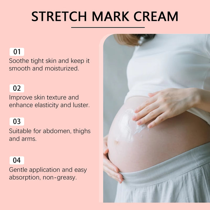 Revitalize Your Skin with Our Stretch Mark Repair Cream for Pregnant Women - Nourishing, Firming, and Smoothing Formula to Improve Elasticity and Reduce Wrinkles