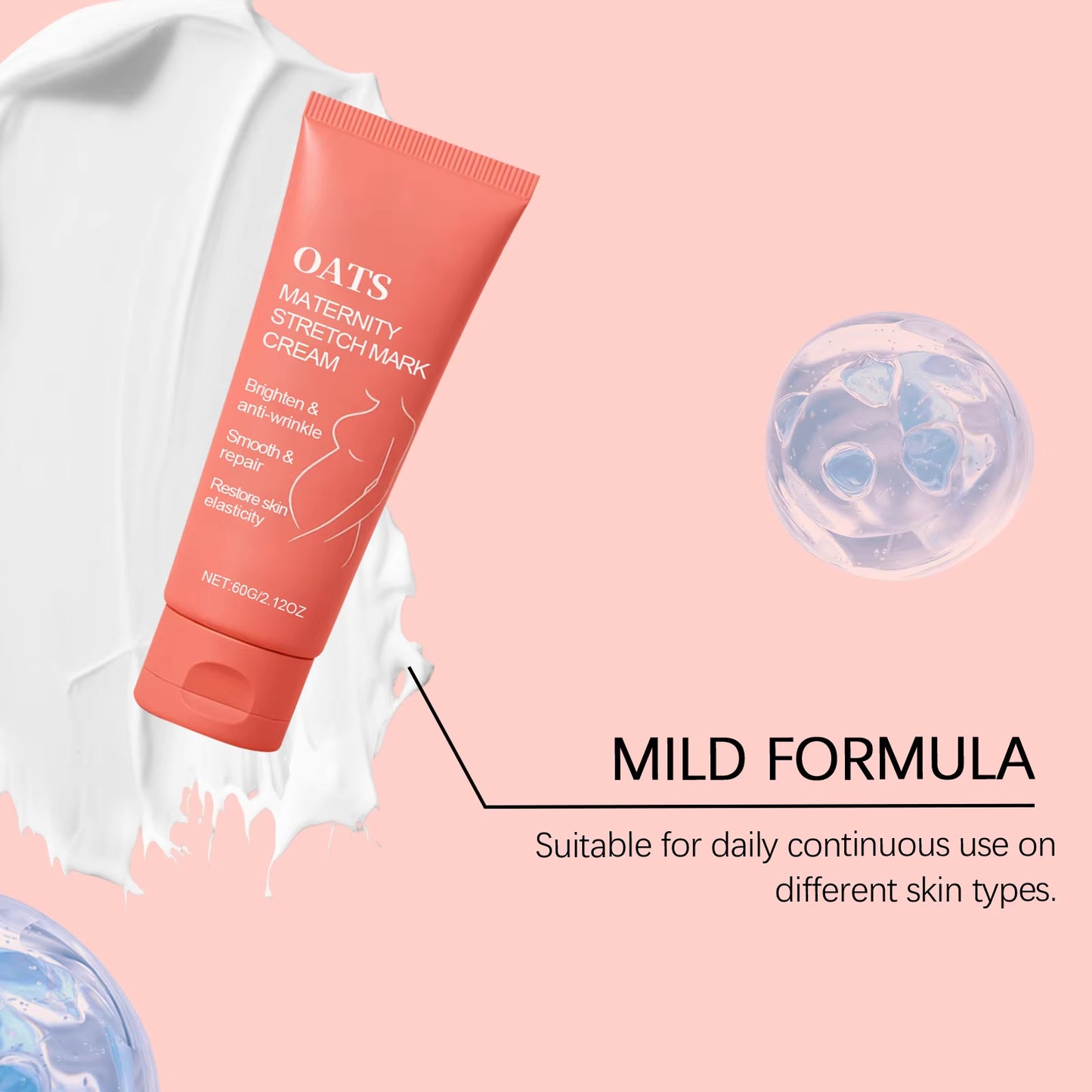 Revitalize Your Skin with Our Stretch Mark Repair Cream for Pregnant Women - Nourishing, Firming, and Smoothing Formula to Improve Elasticity and Reduce Wrinkles