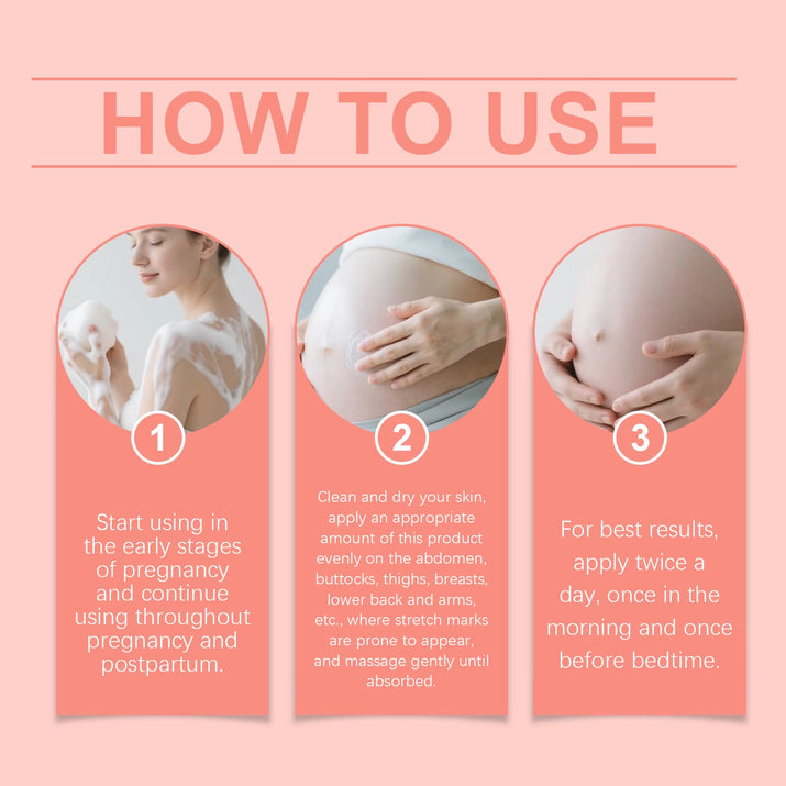 Revitalize Your Skin with Our Stretch Mark Repair Cream for Pregnant Women - Nourishing, Firming, and Smoothing Formula to Improve Elasticity and Reduce Wrinkles